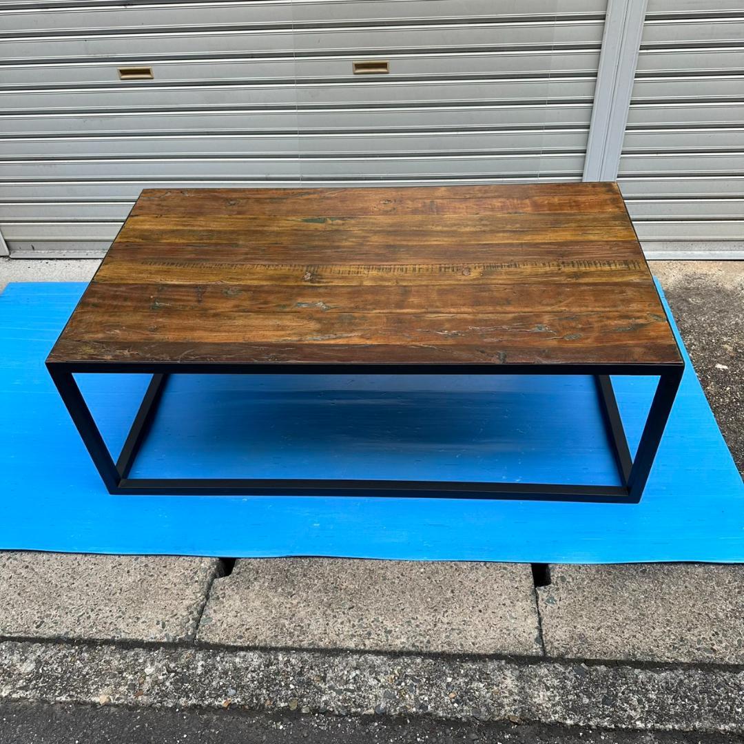 初期型　クラッシュゲート　 LIZAライザ 　コーヒーテーブル　 ローテーブル