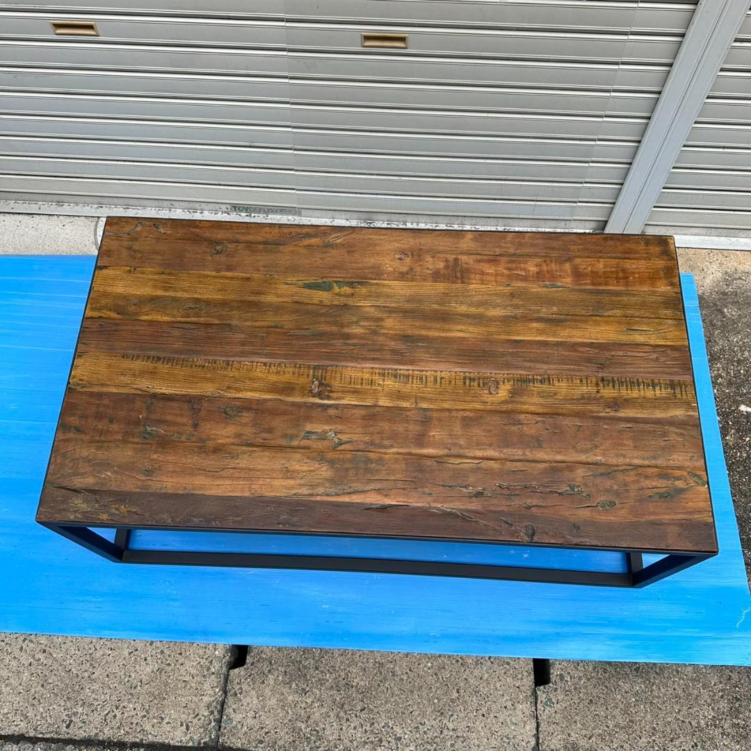 初期型　クラッシュゲート　 LIZAライザ 　コーヒーテーブル　 ローテーブル