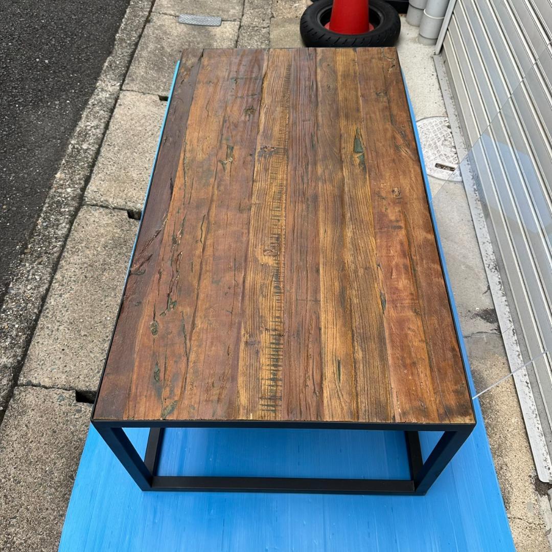 初期型　クラッシュゲート　 LIZAライザ 　コーヒーテーブル　 ローテーブル