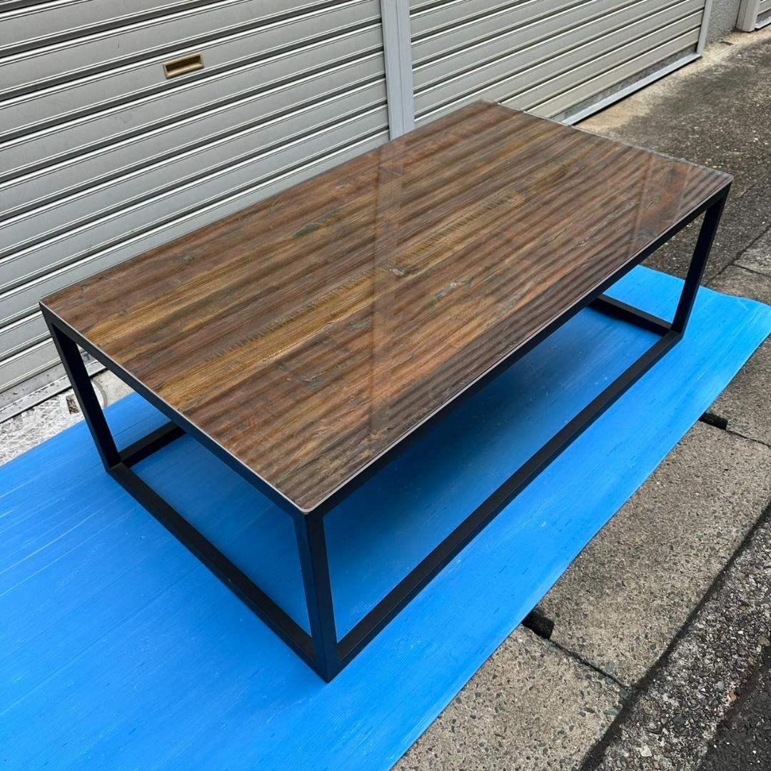 初期型　クラッシュゲート　 LIZAライザ 　コーヒーテーブル　 ローテーブル