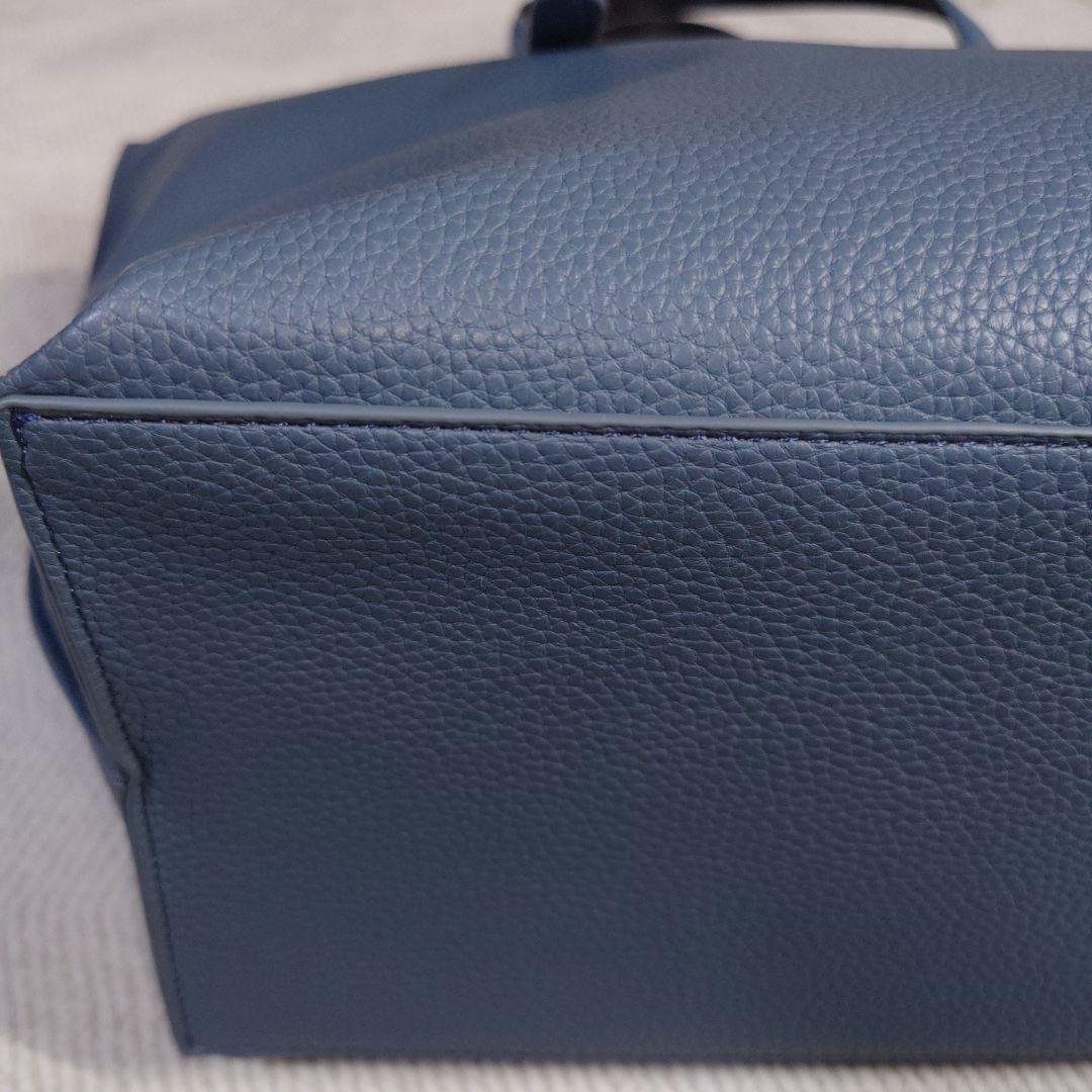 タケオキクチ　レザーハンドル シュリンクPU トート