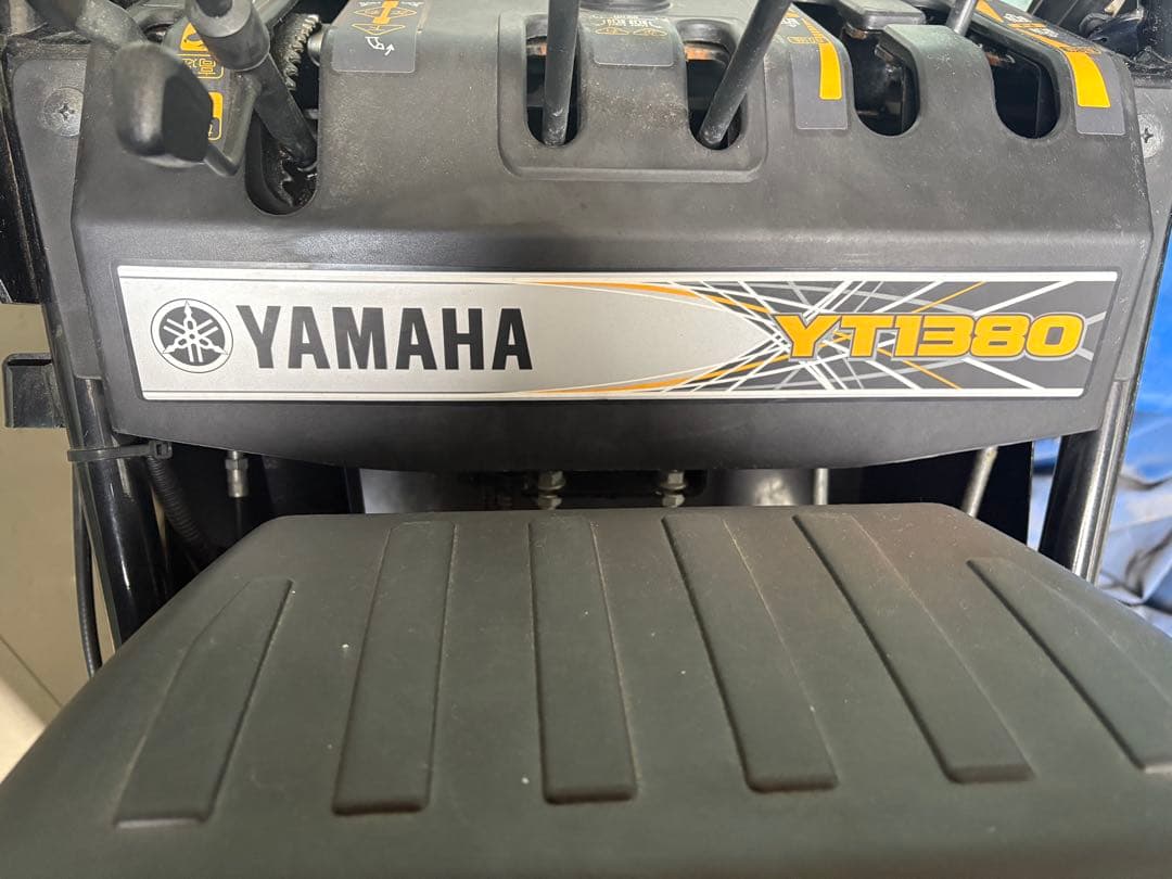山形県天童市 引き取り限定 ヤマハ YAMAHA YT1380 除雪機 カバー付