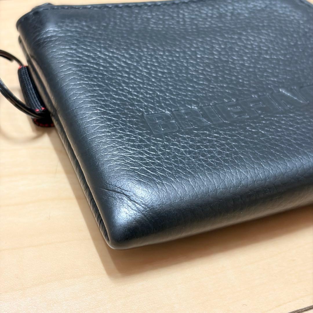 BRIEFING ブリーフィング ブラックレザー ウォレット 廃盤 レア