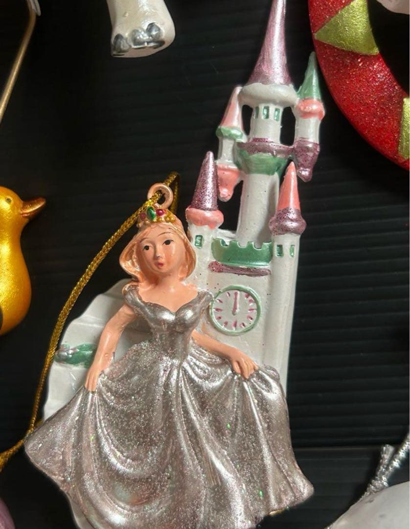 ②アンティーク調　オーナメント　クリスマスツリー　飾り　ディスプレイ　馬　象