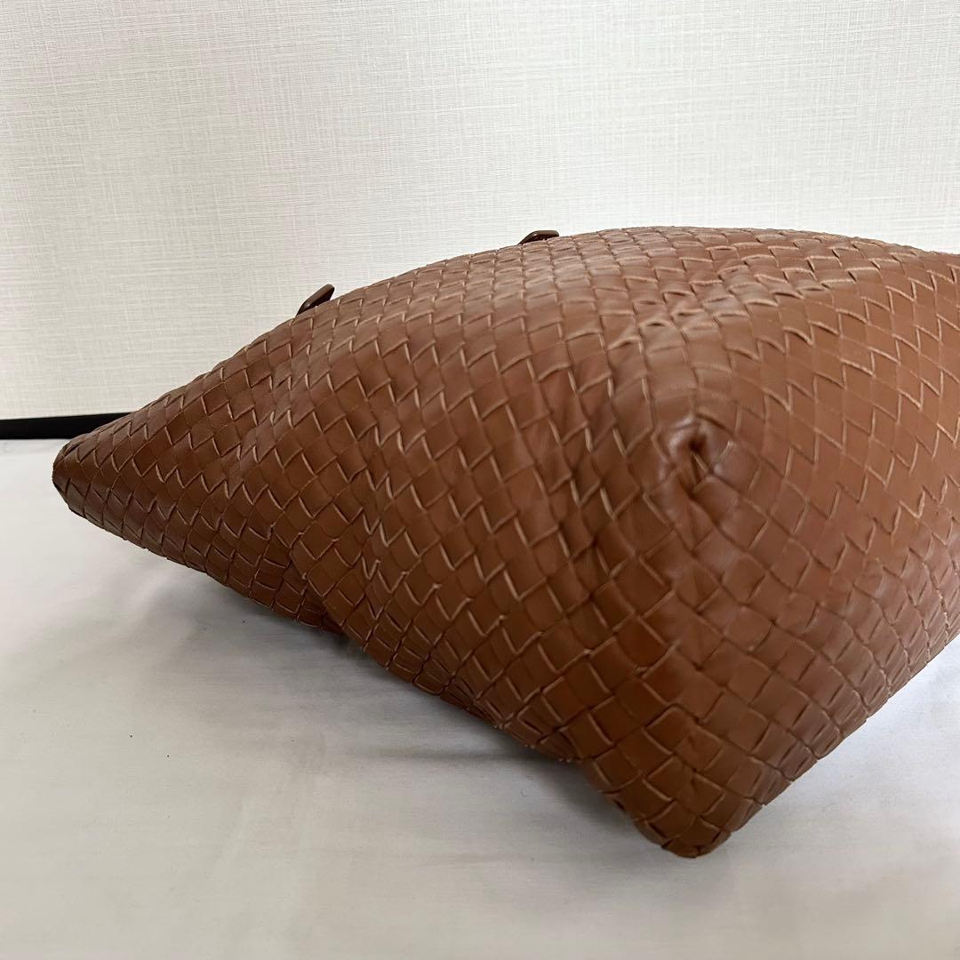 ■高級感■BOTTEGA VENETA イントレチャート　トートバッグ　ブラウン