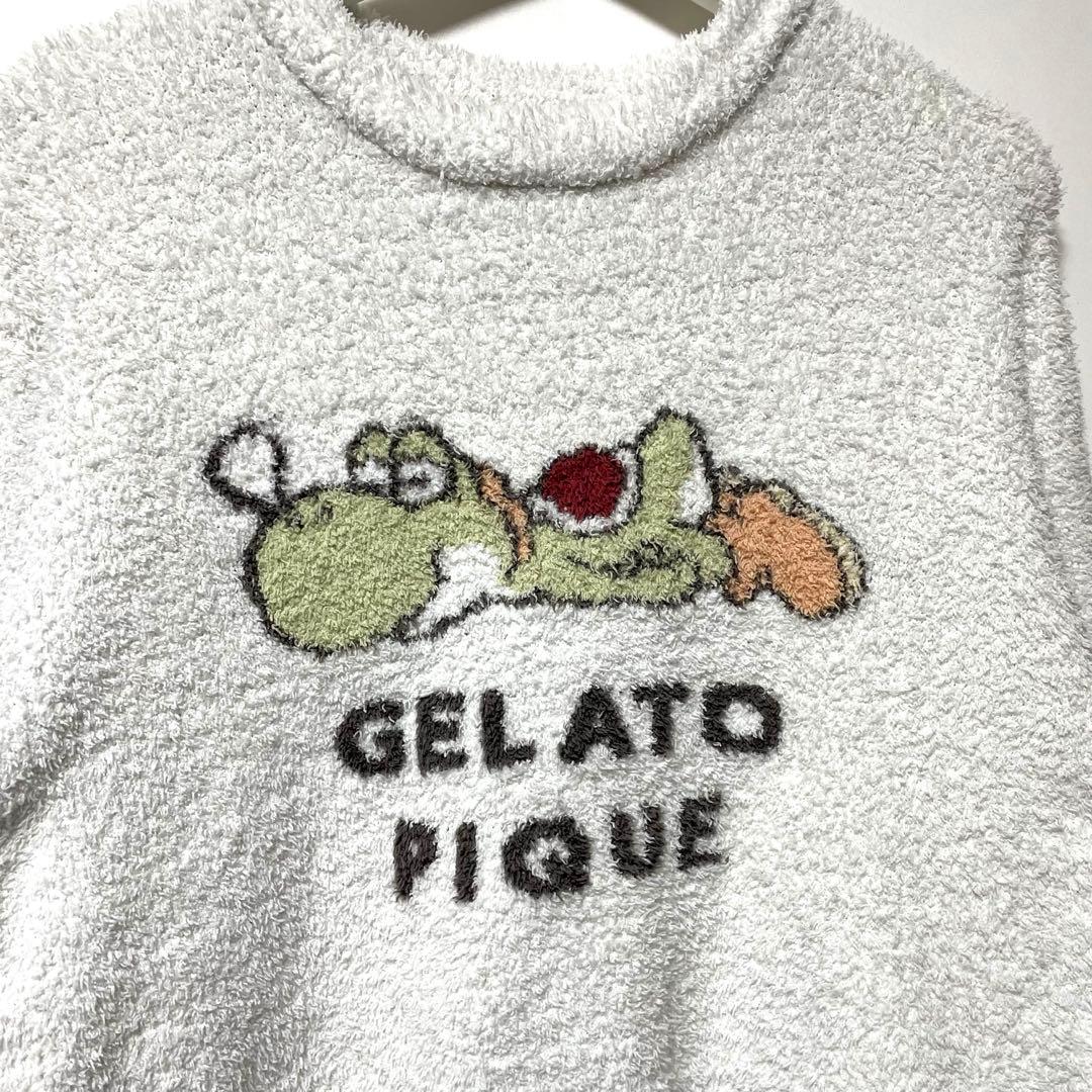 あんな12様gelato pique スーパーマリオ ヨッシー セットアップ