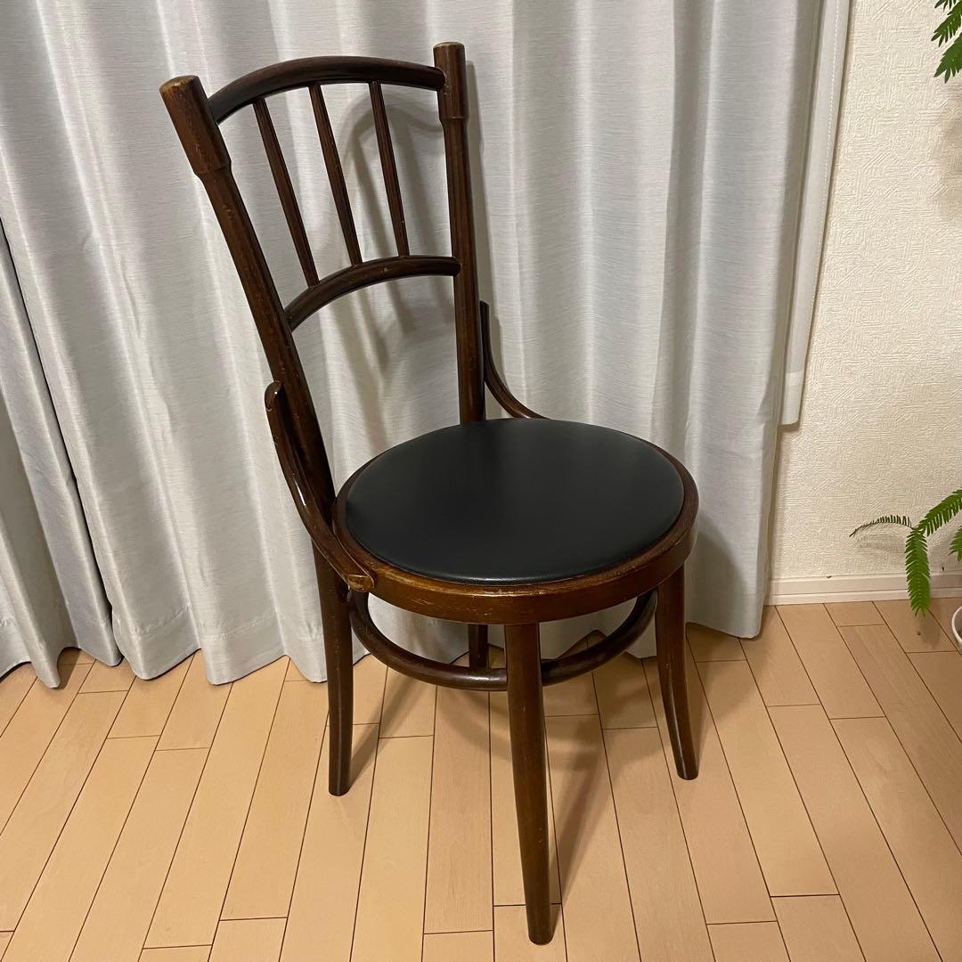 秋田木工 ベントウッドチェア ダイニングチェア 木製椅子 レトロ ヴィンテージ