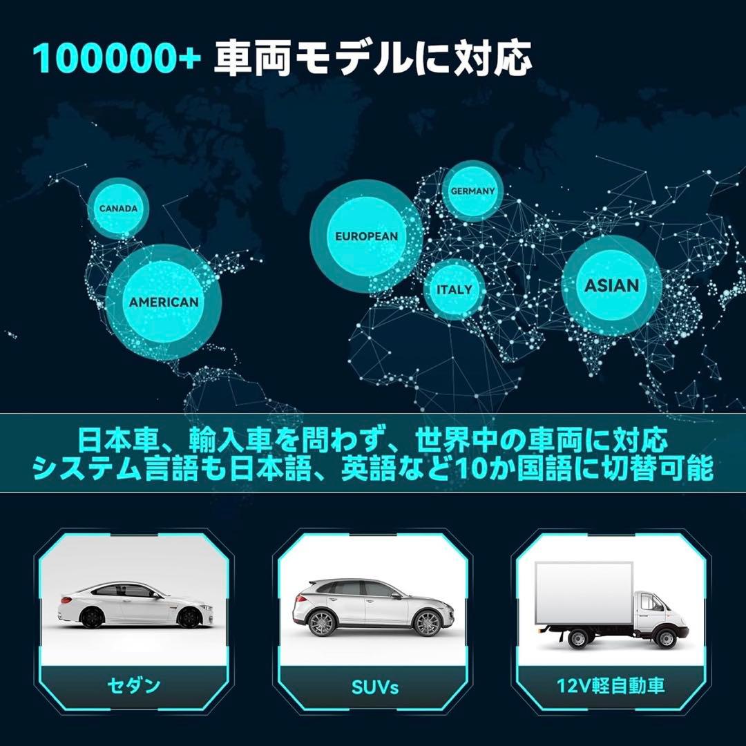 LAUNCH obd2 診断機123X 中古保管品
