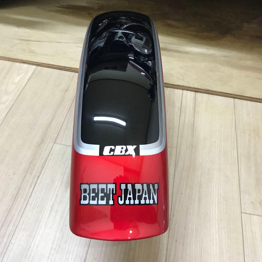 ビートメッシュフェンダー仕様 カスタムペイントCBX400F 2型赤黒ルック