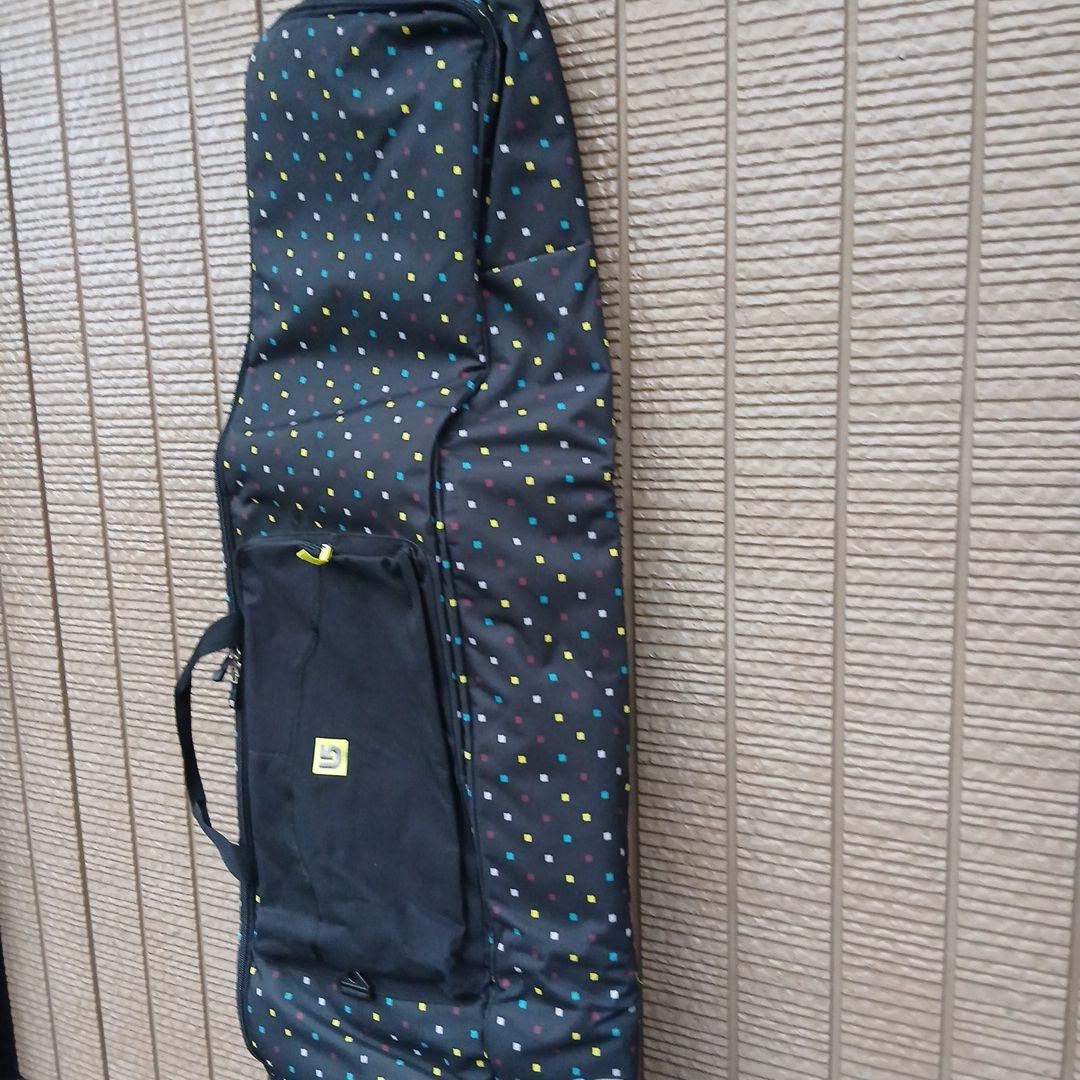 BURTON 166バートンキャスター付きスノーボードケース　コロコロタイヤ付き