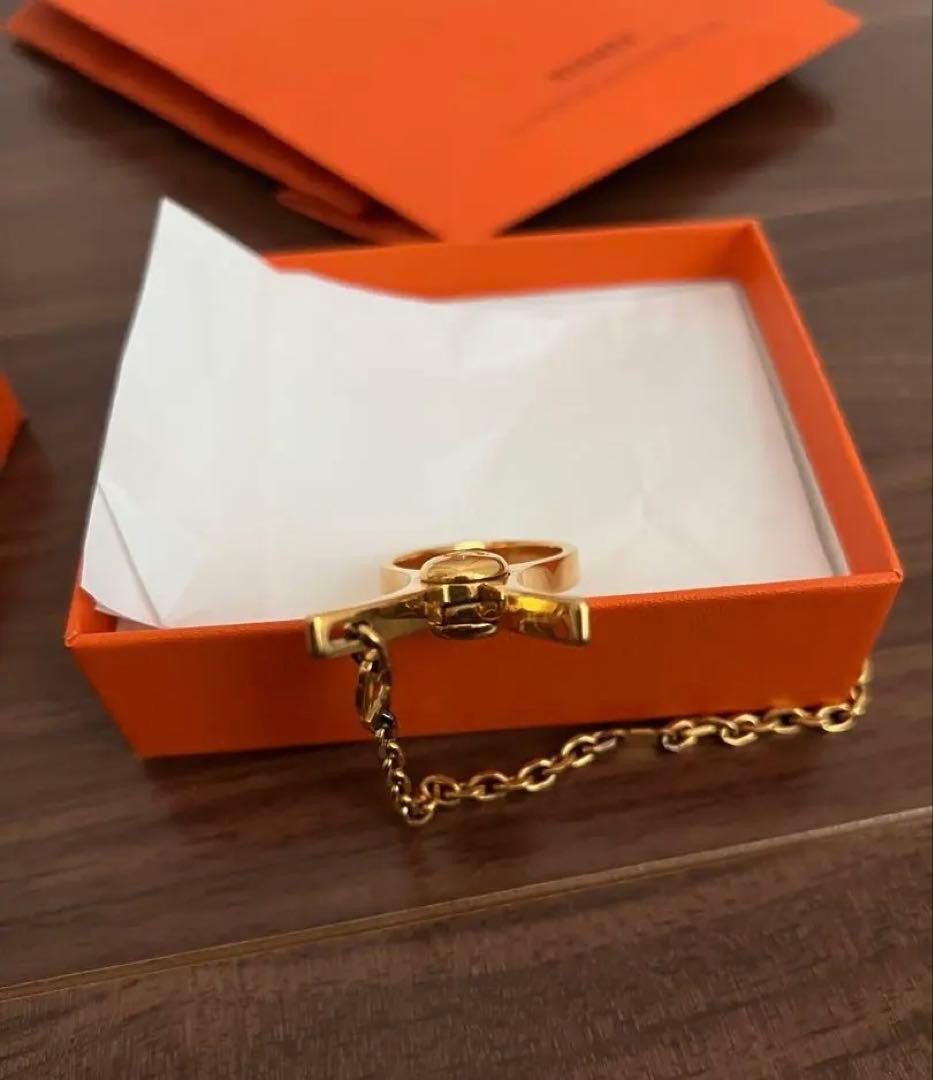 【美品】エルメス　HERMES グローブホルダー　フィルー　チャーム　グローブ