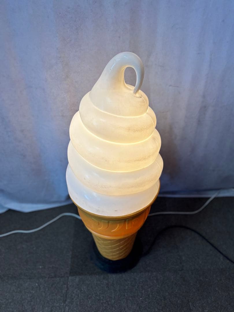 ソフトクリームランプ 看板 ソフトクリームスタンド 電飾 ライト