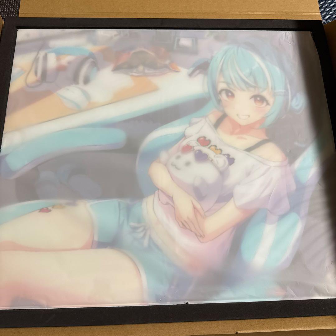 VSPO GEAR ガラスマウスパッド 白波らむね