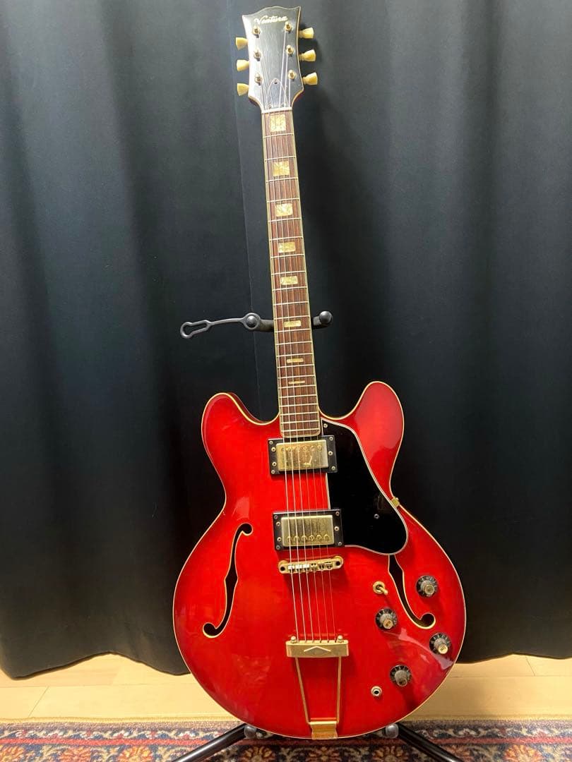 日本製 JapanVintage マツモク製造Ventura セミアコ 激レア