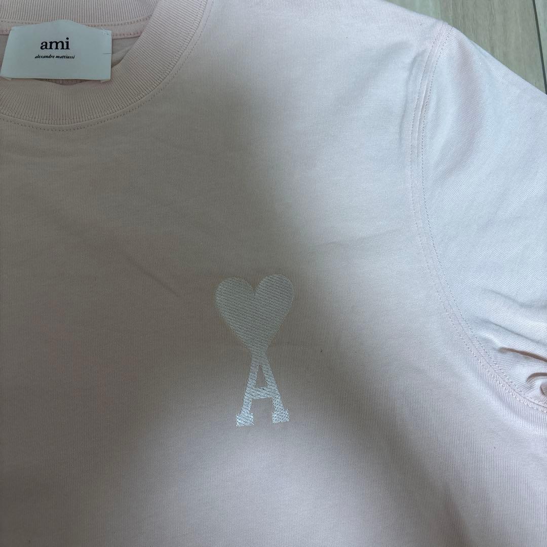 a*i様 【8/27限定価格✨】アミパリス 半袖Tシャツピンク Mサイズ ユニセ