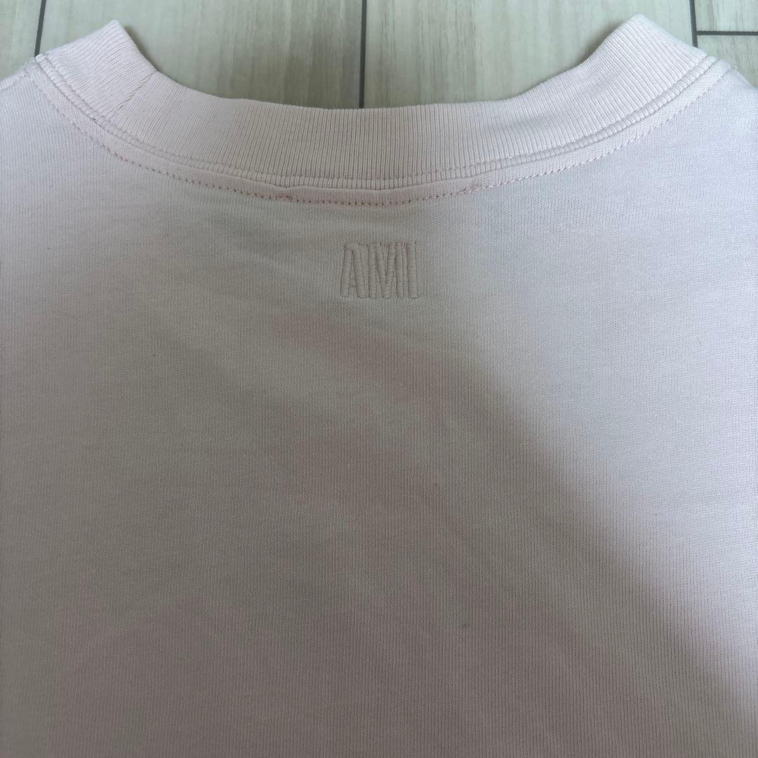 a*i様 【8/27限定価格✨】アミパリス 半袖Tシャツピンク Mサイズ ユニセ