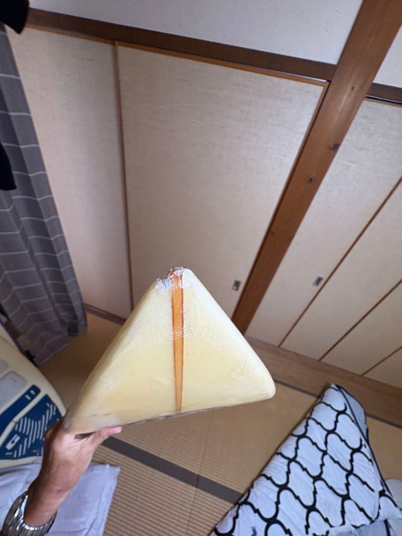 Patz サーフボード イエロー 3フィン ダーシーハンドシエープマジック