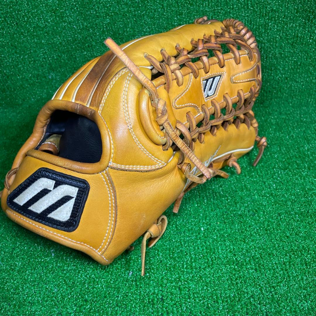 ミズノ ビューリーグ 軟式用 大人用 イチローモデル プラチナラベル 外野手