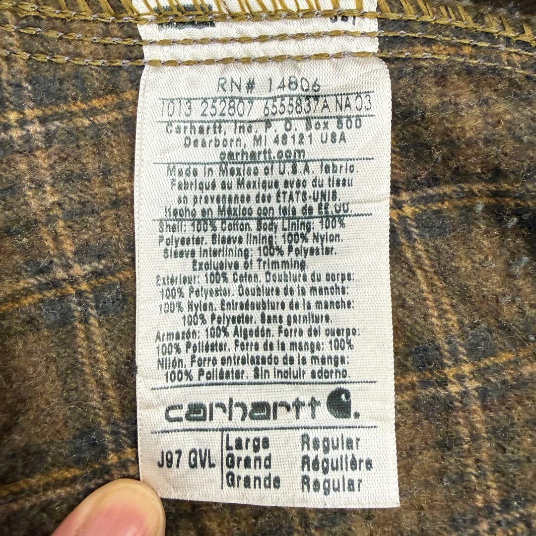 美品カーハート デトロイトジャケット　グレー Lサイズ 野村訓市着用 GVL