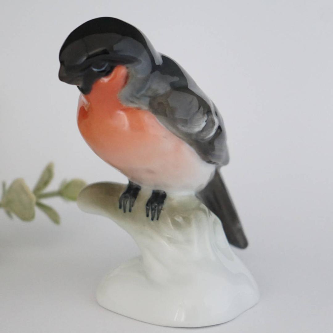 ローゼンタール 鷽 ウソ 鳥 フィギュリン ドイツ製