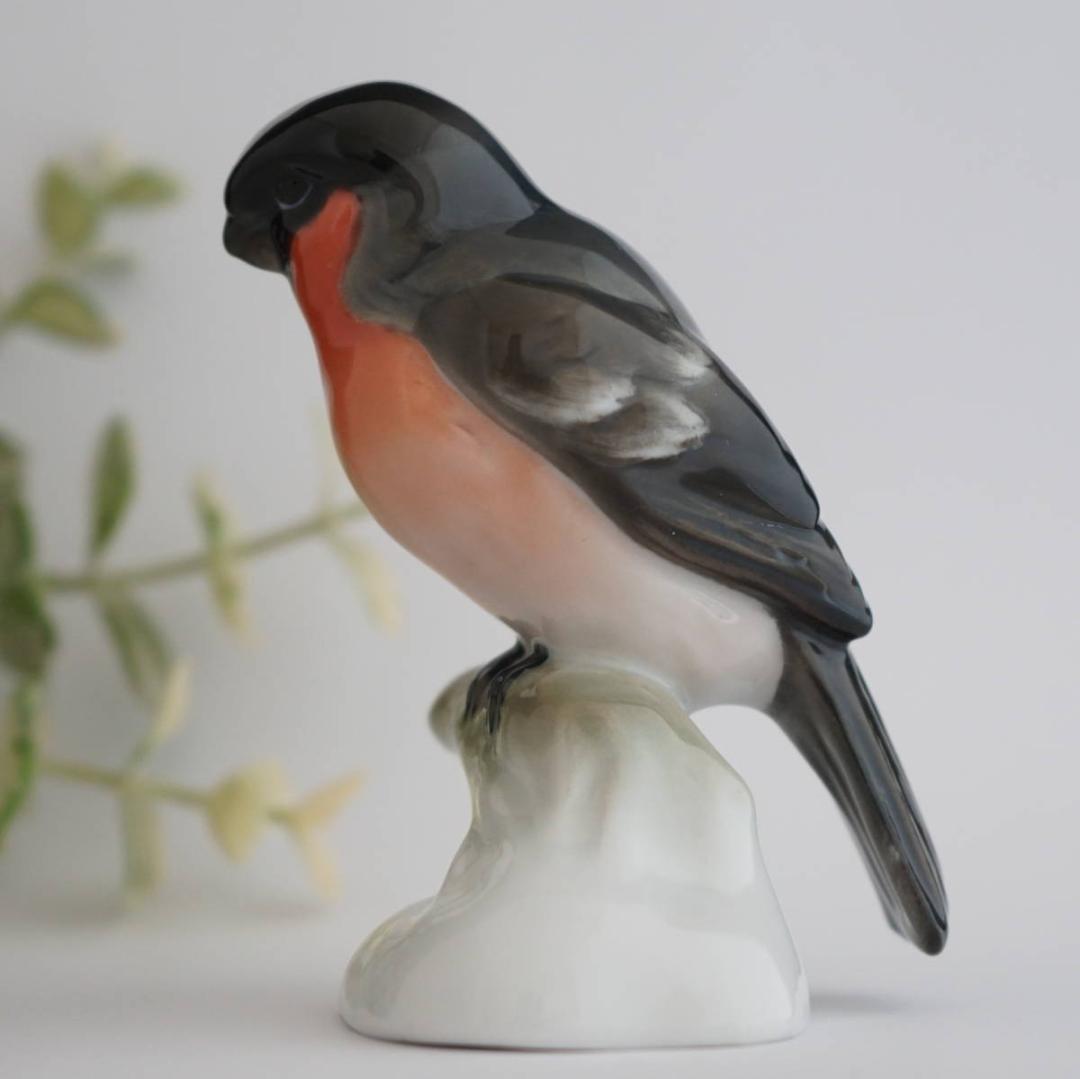 ローゼンタール 鷽 ウソ 鳥 フィギュリン ドイツ製