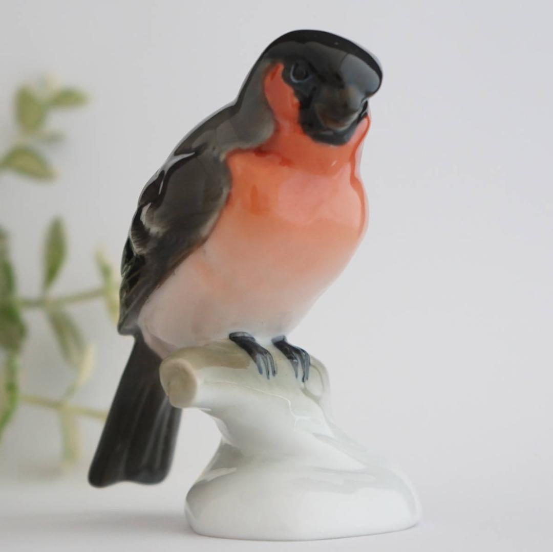 ローゼンタール 鷽 ウソ 鳥 フィギュリン ドイツ製