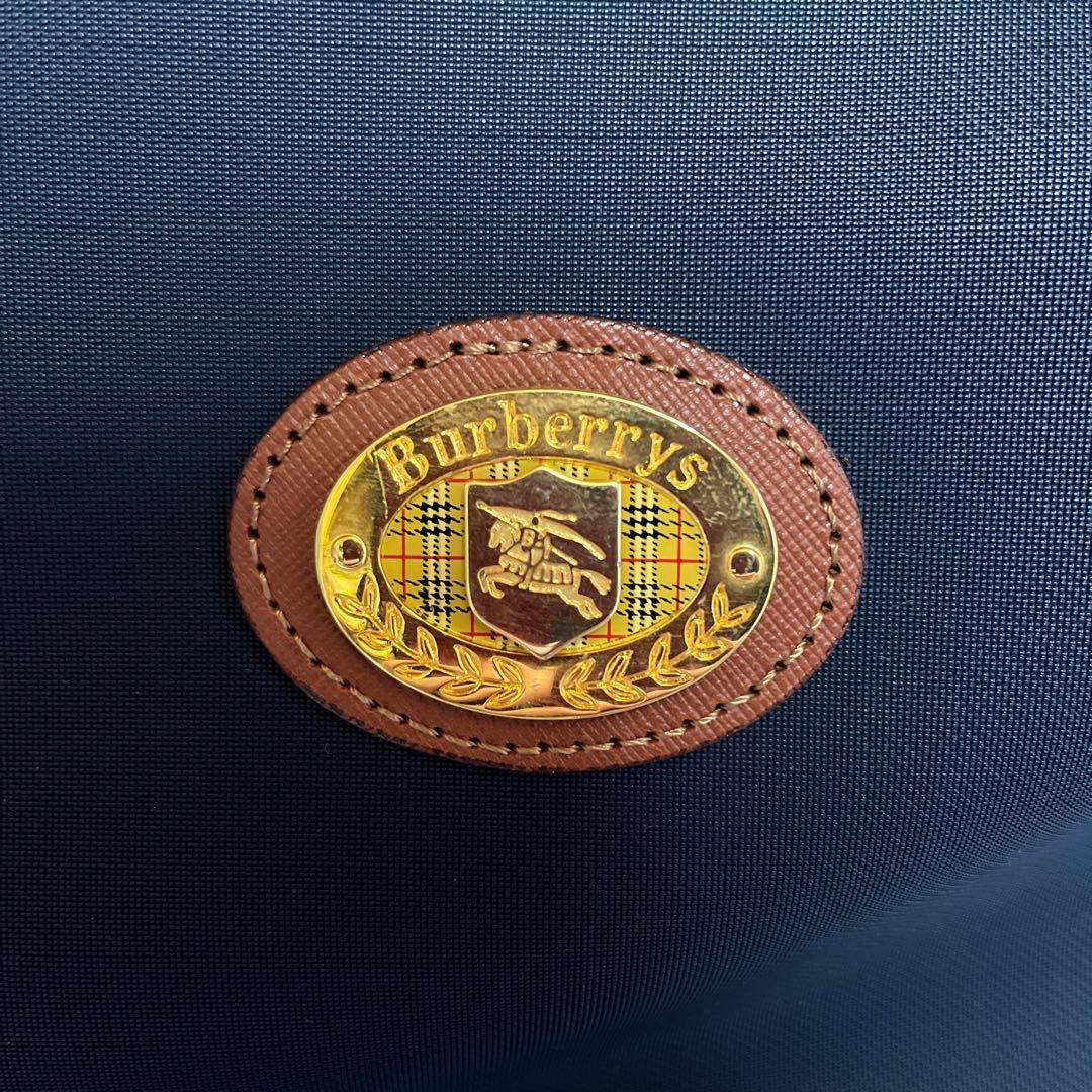 【BURBERRY】希少 ビンテージ品 ボストンバッグ