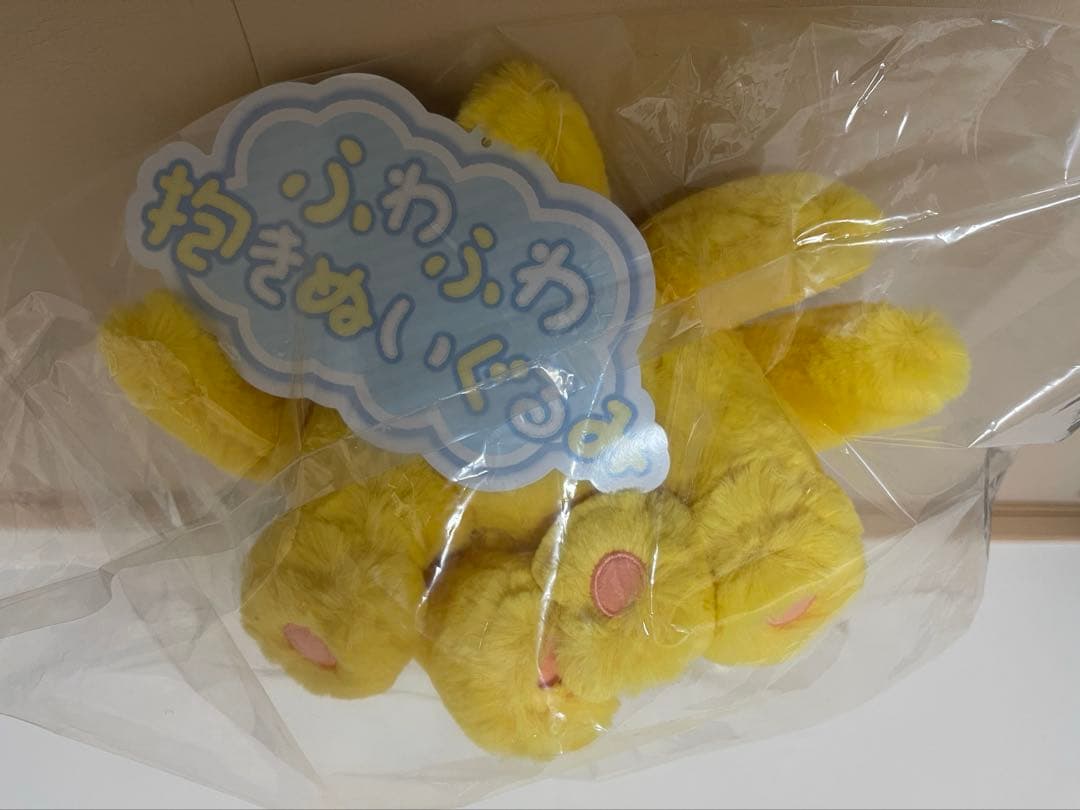 ポケモンセンターオリジナル　ふわふわ抱きぬいぐるみ　サンダース