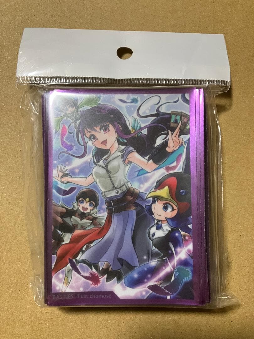 BAS-NES　黒崎瑠璃　遊戯王　ミニサイズ　スリーブ　60枚　トークン付