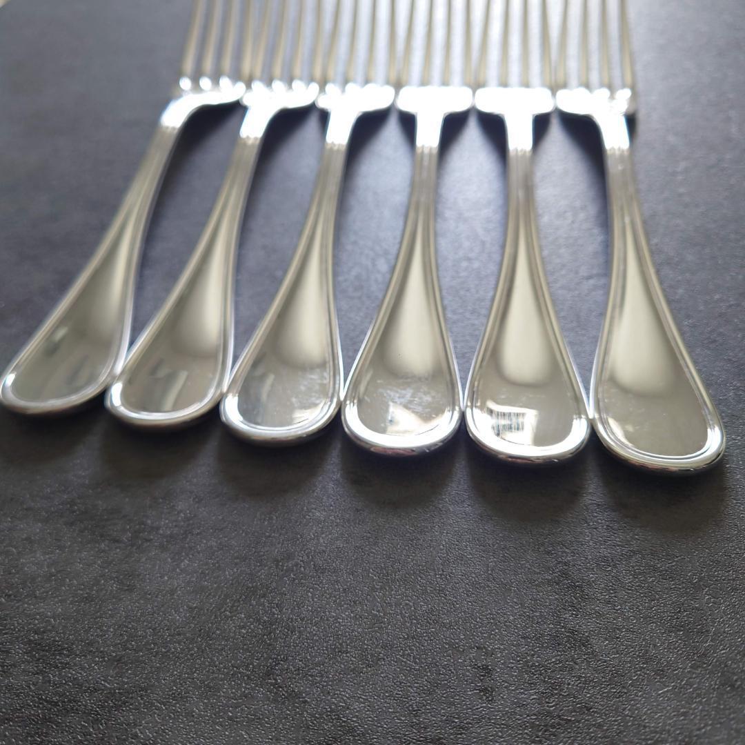 希少 美品 クリストフル アルビ テーブルフォーク 6点