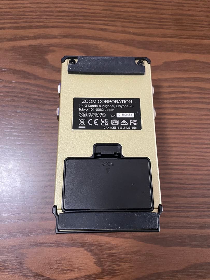 ギター ZOOM MULTISTOMP MS-80IR+