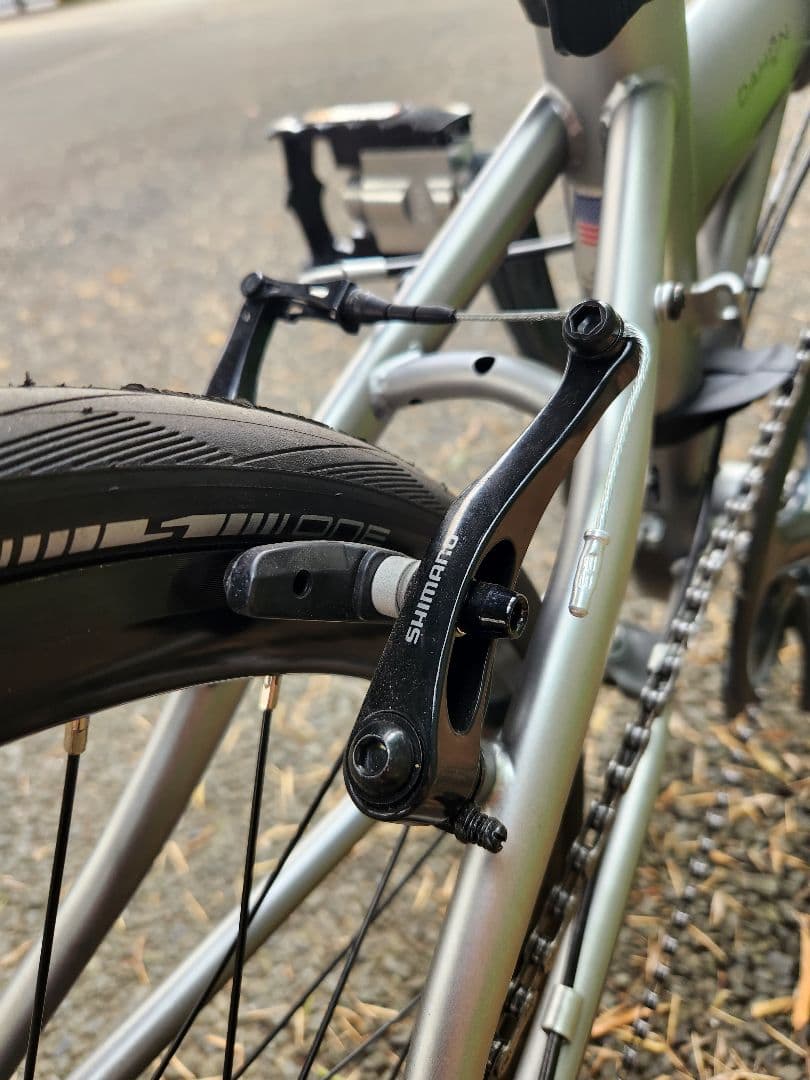 DAHON スピードファルコ　カスタム　マットシルバー