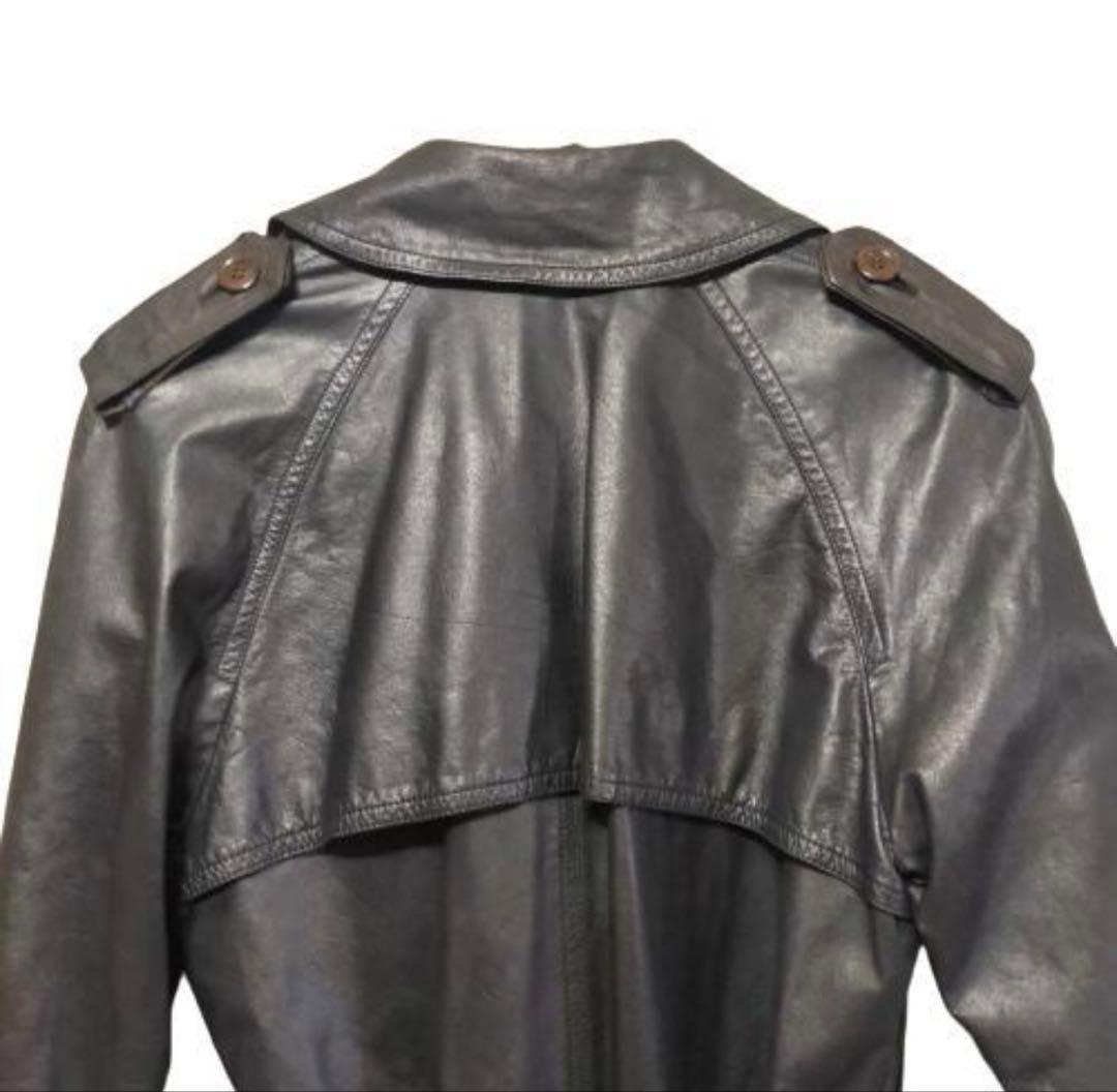 【牛革】ダーバンD’URBAN ヴィンテージロングコート