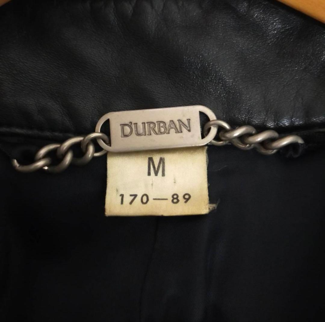 【牛革】ダーバンD’URBAN ヴィンテージロングコート