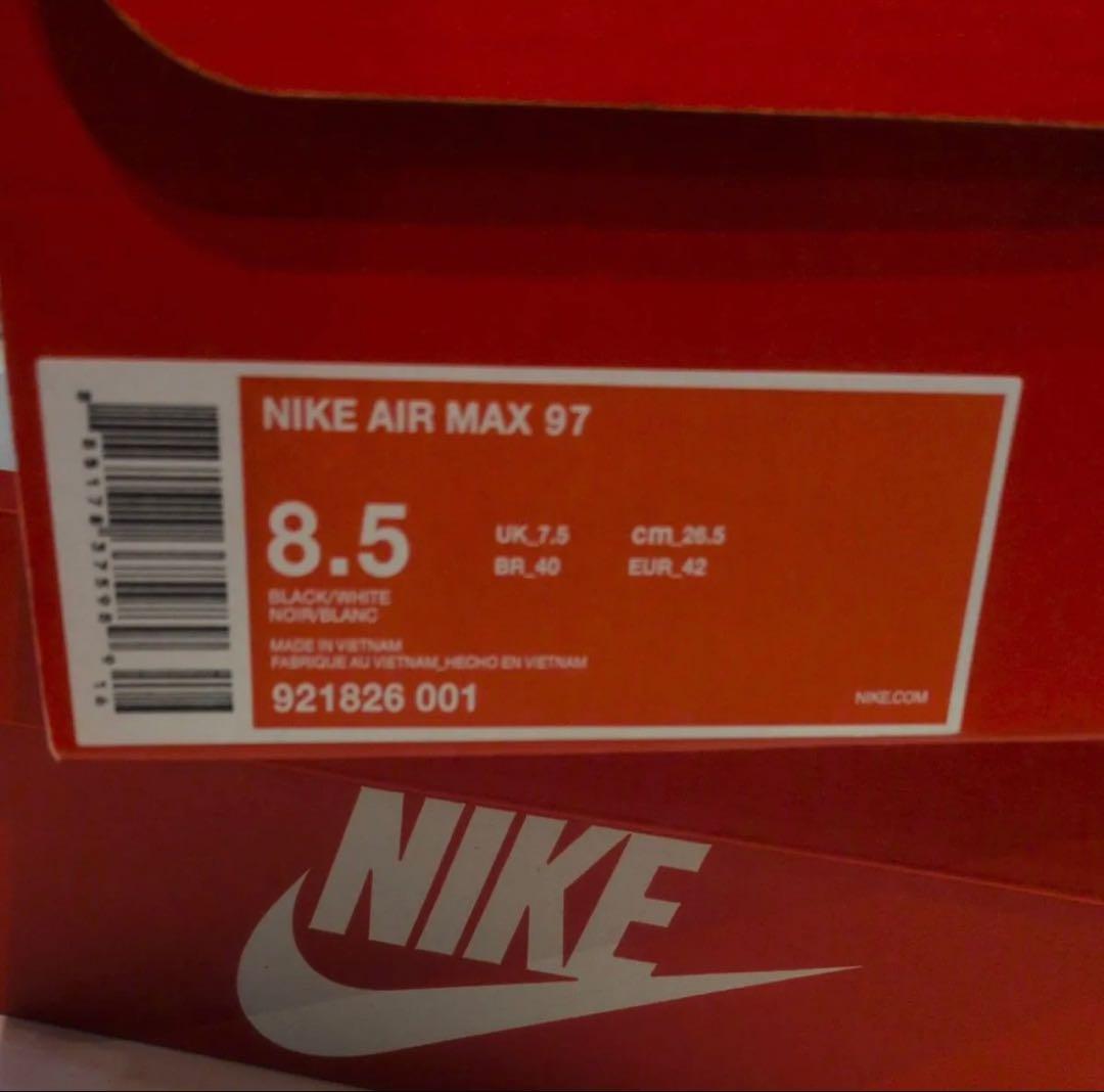 Nike Air Max 97 ブラック　26.5㎝　試着のみ未使用