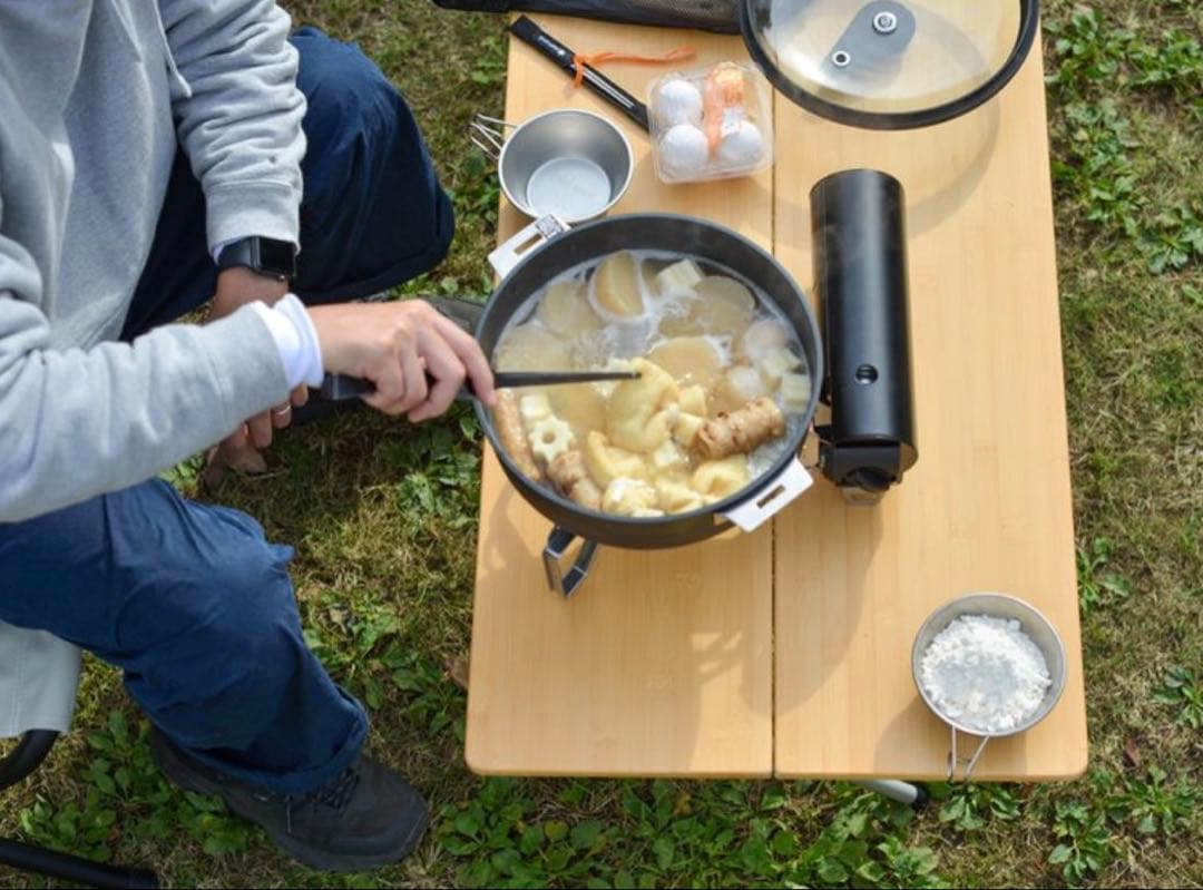 【24日まで最終値下げ】＆CAMP バーナー ブラック