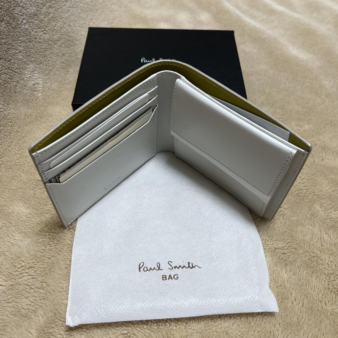 【新品】Paul Smith ポールスミス クラシックエンボス 2つ折り財布