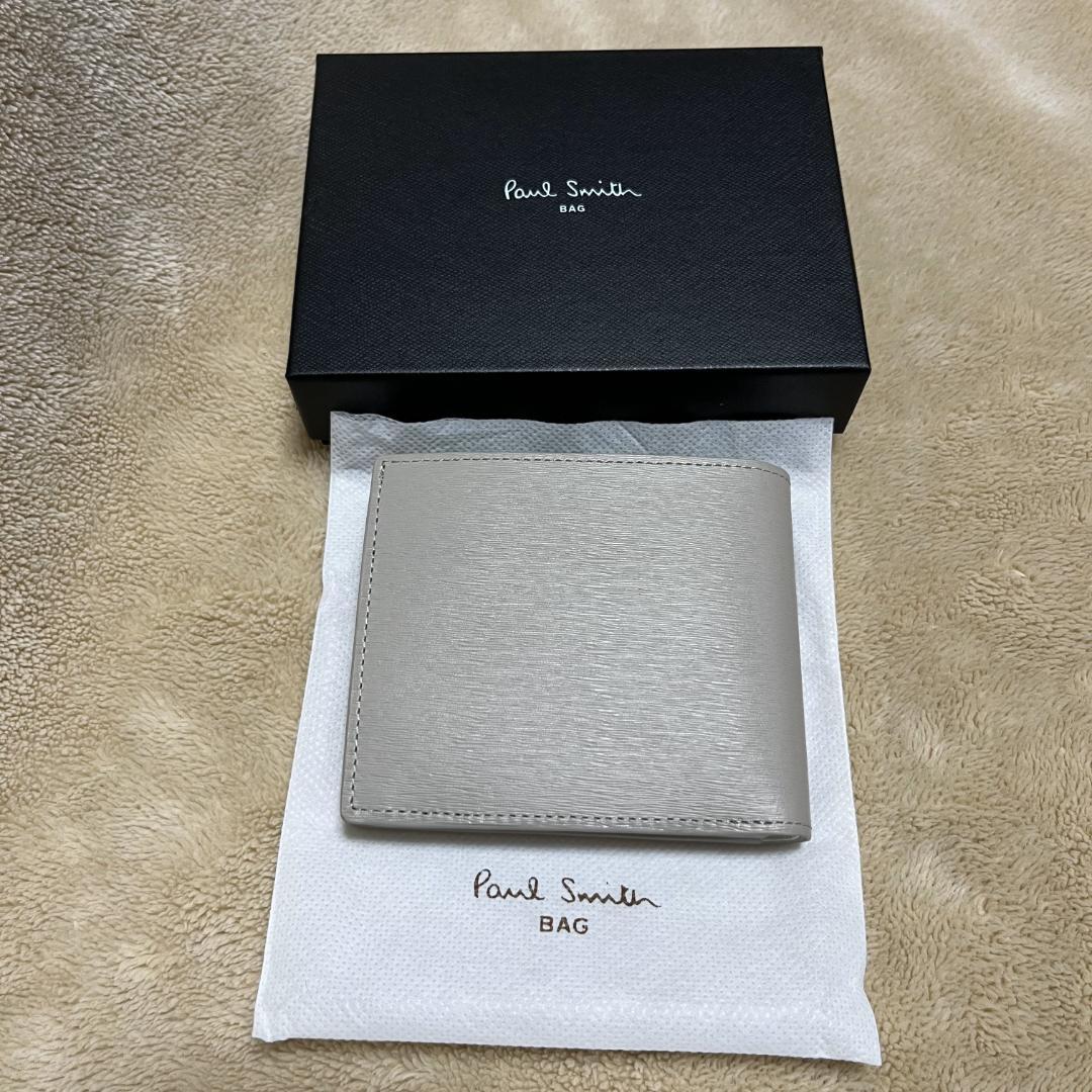 【新品】Paul Smith ポールスミス クラシックエンボス 2つ折り財布