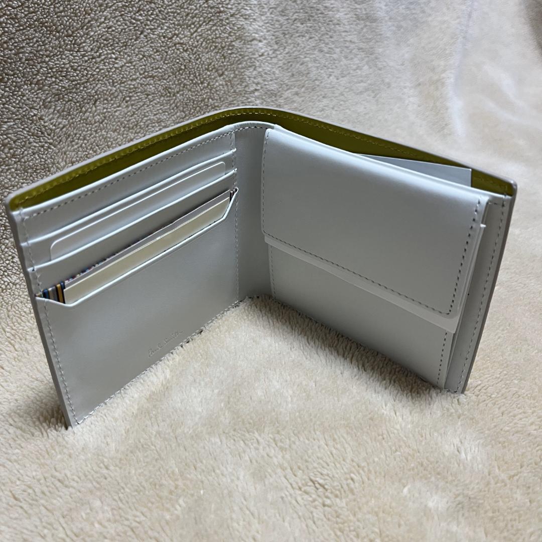 【新品】Paul Smith ポールスミス クラシックエンボス 2つ折り財布
