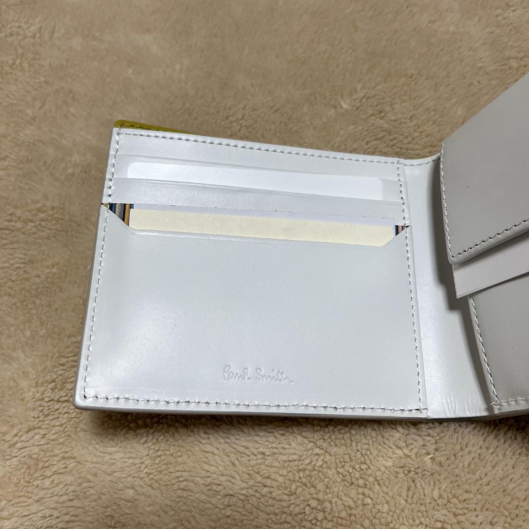 【新品】Paul Smith ポールスミス クラシックエンボス 2つ折り財布