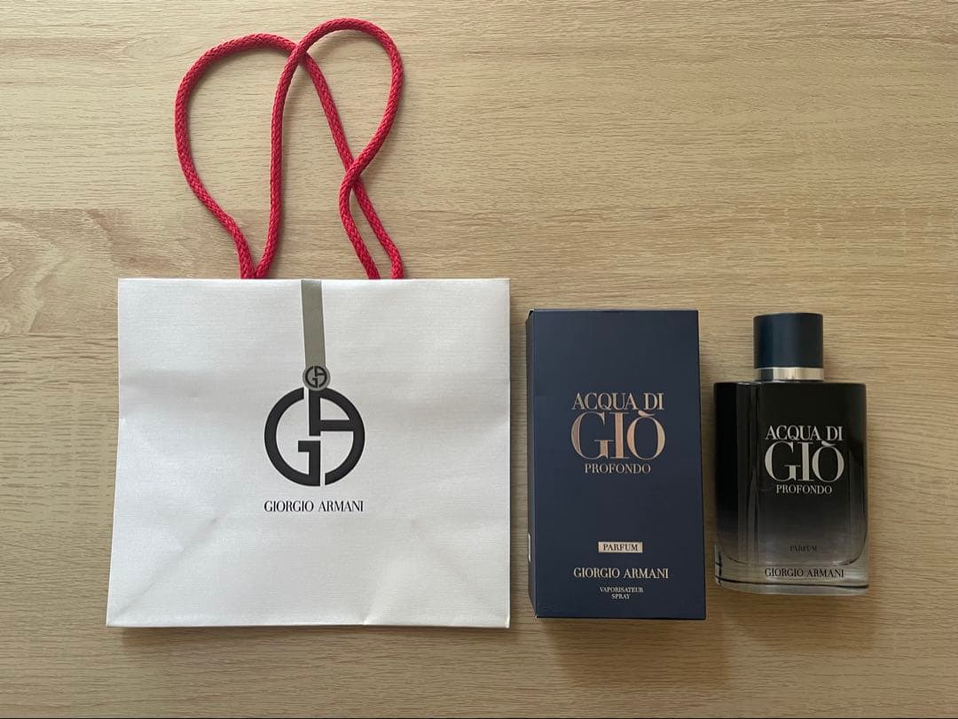 香水(男性用) Giorgio Armani Acqua di Gio Profondo