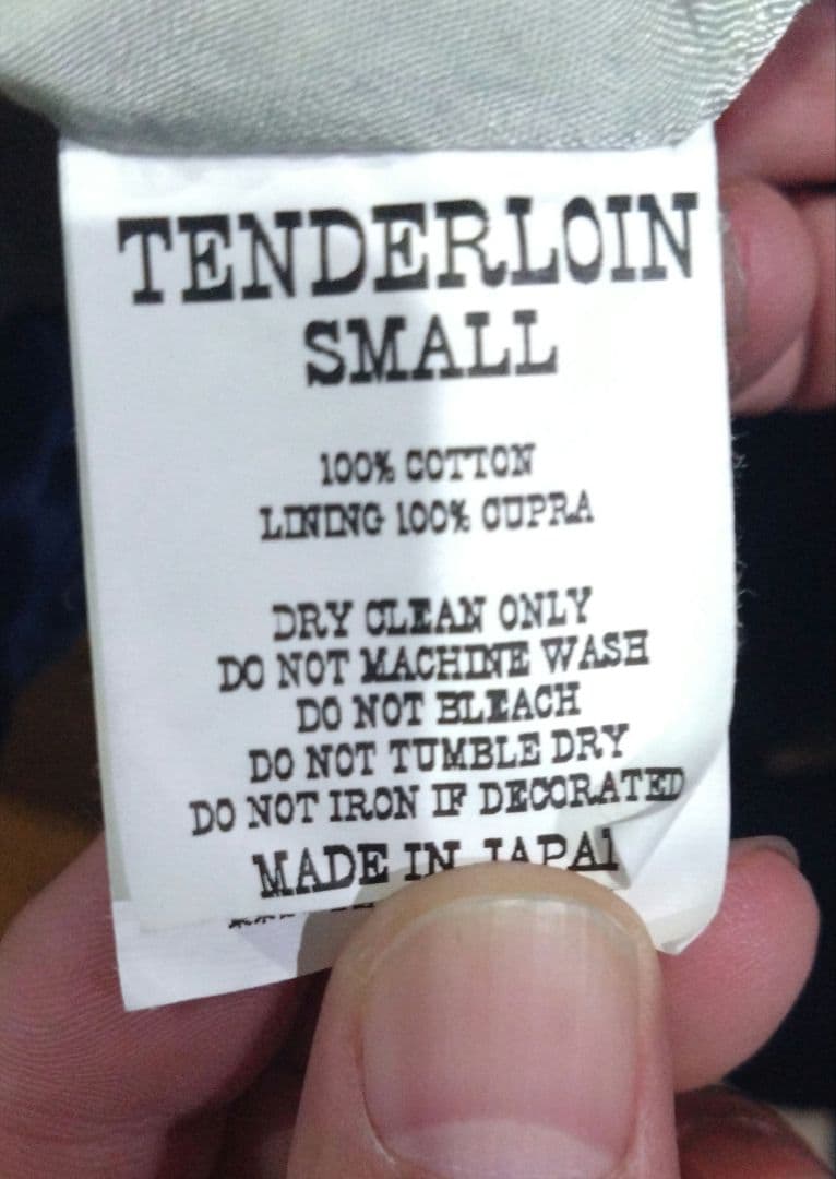TENDERLOIN テンダーロイン スーベニアジャケット