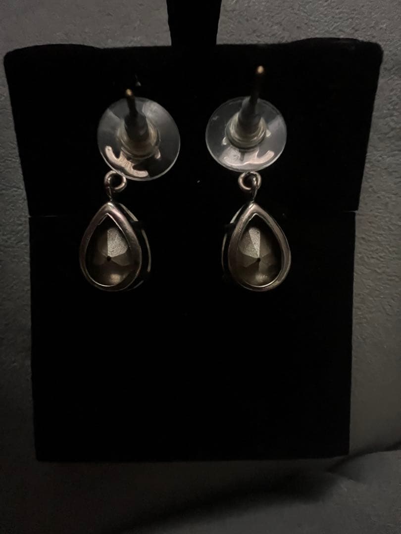 シャネル クリスタルドロップ ピアス
