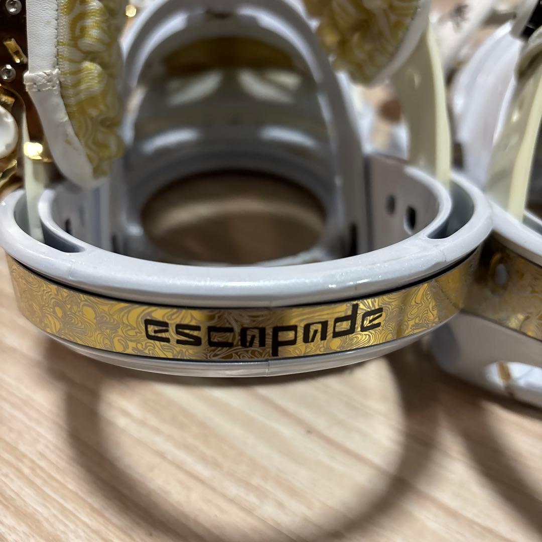 【BURTON】Escapade スノーボードビンディング ホワイト