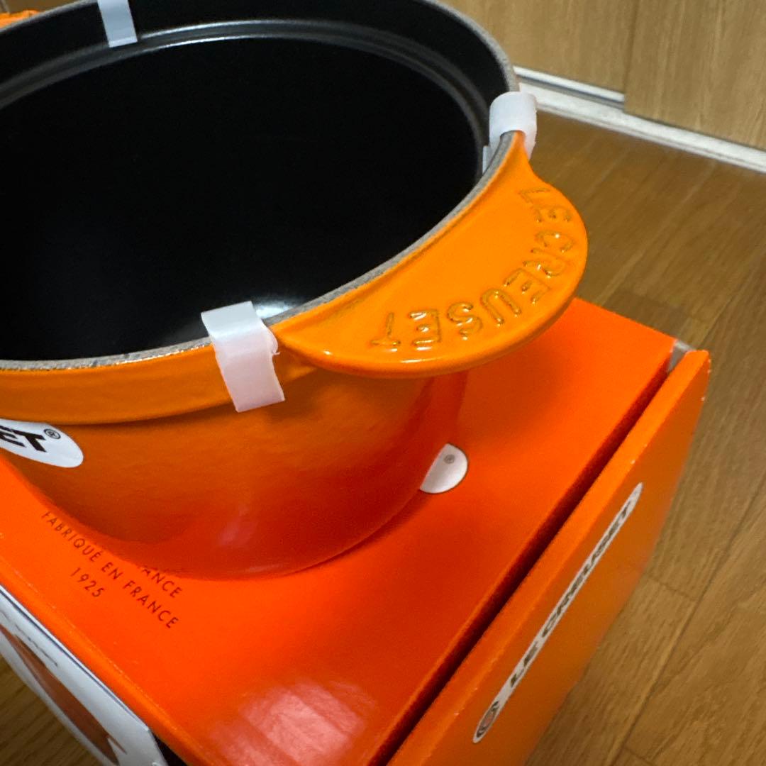 【新品】LE CREUSET Cocotte Every オレンジ 18cm