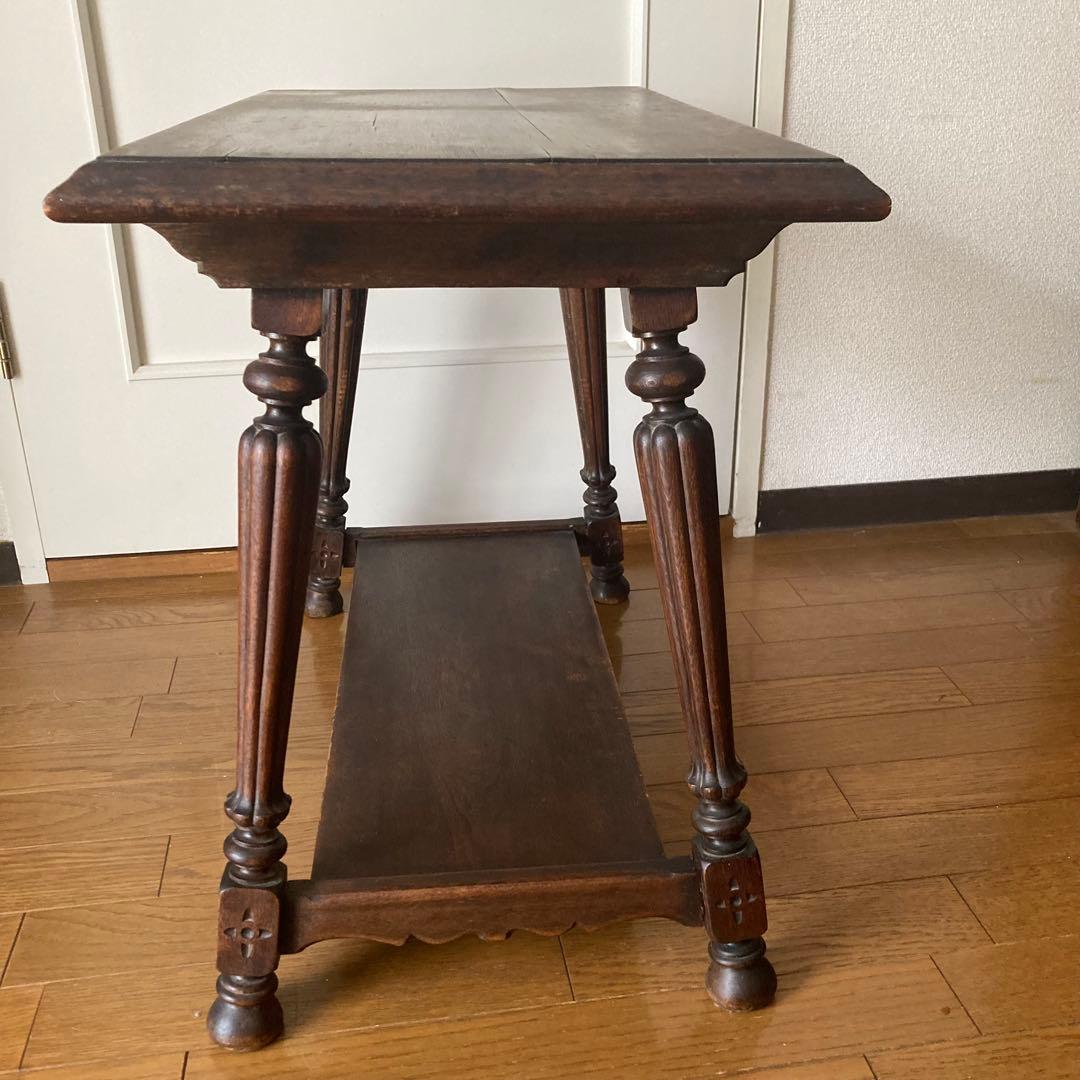 アンティーク　サイドテーブル　シャビーシックにDYI フレンチカントリー風に〜