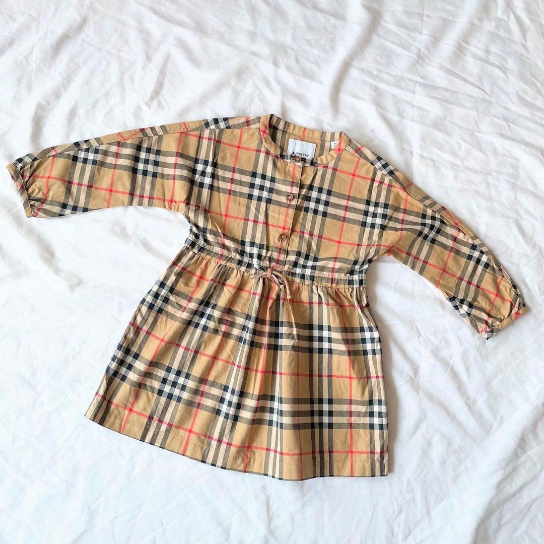 【極美品】BURBERRY チェックワンピース