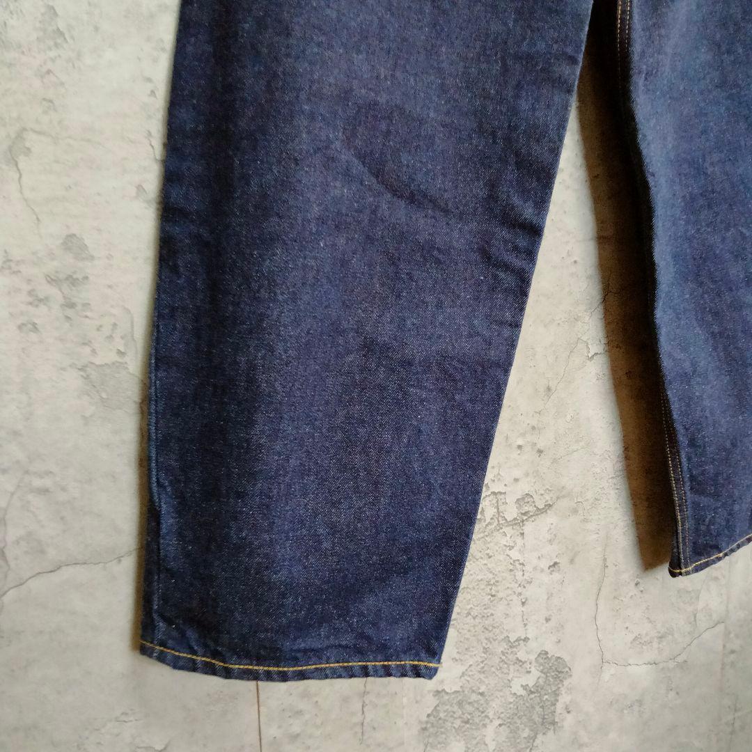 超美品　BLACK BYMOUSSY PUNA ブルー　バレルレッグ　24