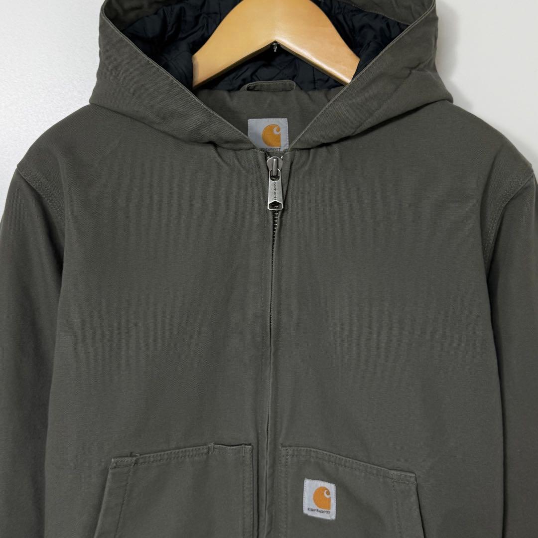 Carhartt WASHED ACTIVE JACKET モスグリーン S