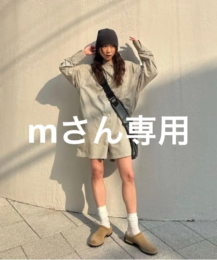 サロペット・オーバーオール・オールインワン STRIPE SHIRT ROMPERS